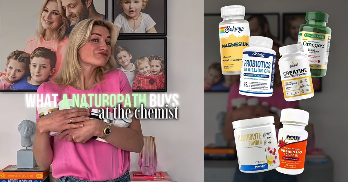 What a Naturopath Really Buys at the Pharmacy